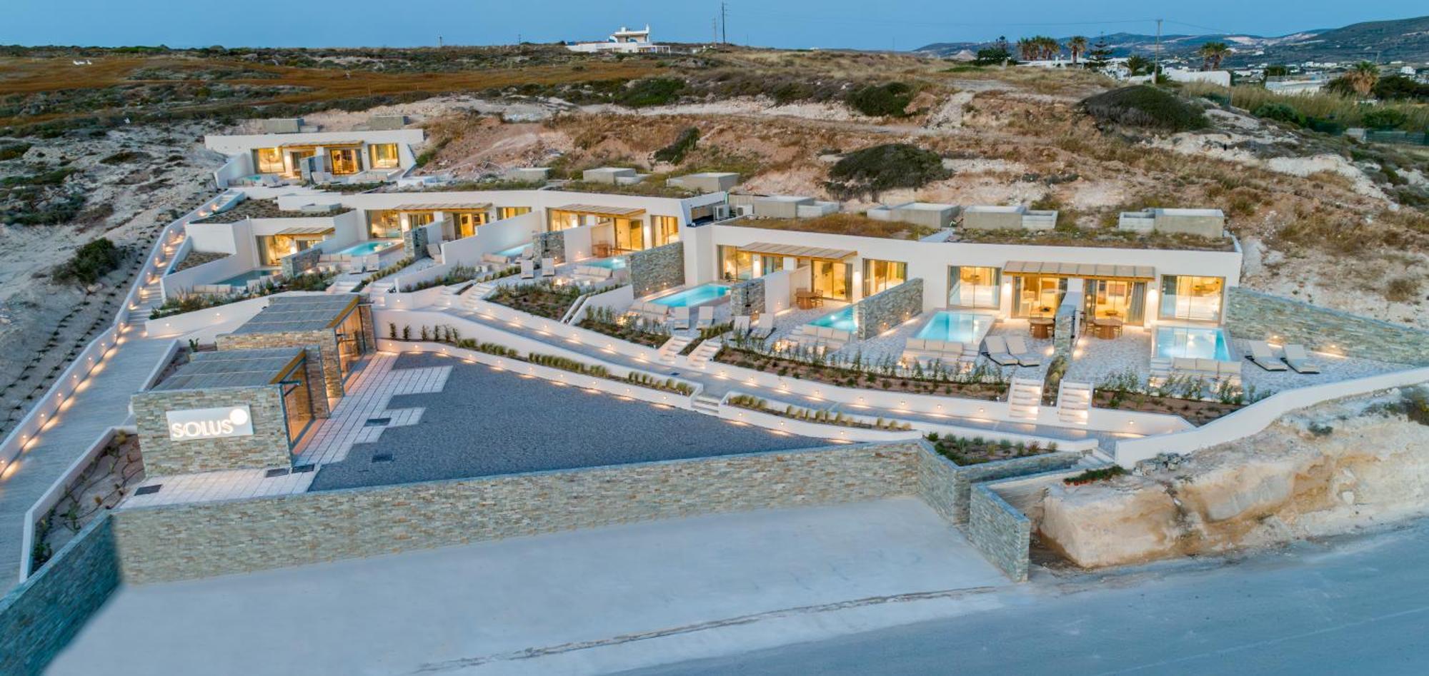 Solus Suites Milos Adamantas Eksteriør billede